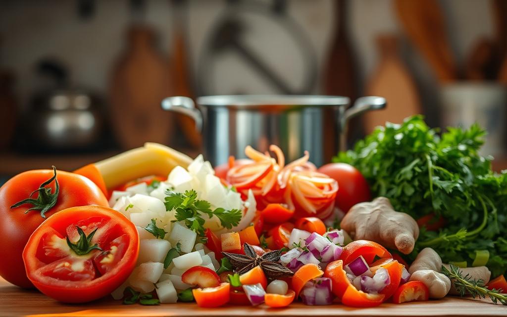 Bahan-bahan Dalca Sayur
